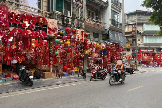 ベトナムの街並み