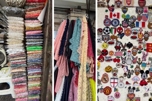 ベトナムハノイ　手芸パーツ